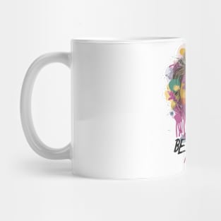 "Originality Speaks" - Artistic Girl Portrait Design Mug